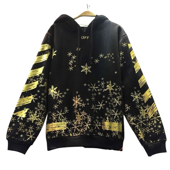 Off-White Black Hoodie NWT M - Picture 2 of 8